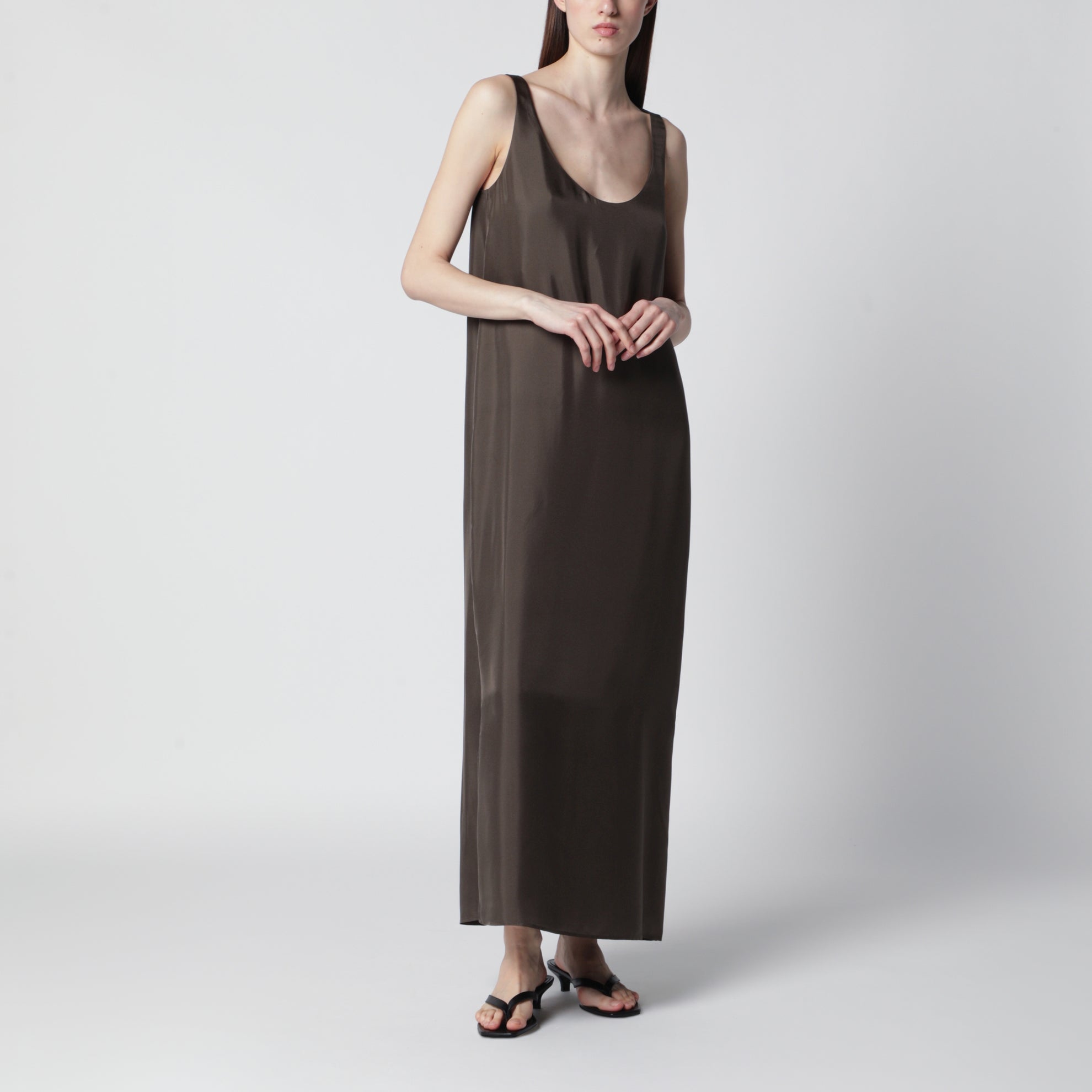 rohe silk dress Rhe Silk Long Dress