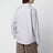 Striped cotton shirt in Brown / Ivory