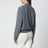 Grey polo with beige Argyle pattern in wool blend