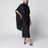 Midi-One-Shoulder-Kleid in Nachtblau