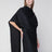 Midnight Blue One-Shoulder Midi Dress