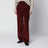 Burgundy corduroy trousers