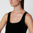 Black velvet long dress