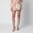 Valiant pfirsichfarbene Shorts mit Blumenmuster