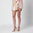 Valiant pfirsichfarbene Shorts mit Blumenmuster