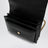 Black Medium Sunset Smooth Leather Bag