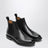 Black leather Chelsea boots