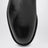 Black leather Chelsea boots