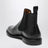 Black leather Chelsea boots