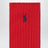 Calzini con logo in misto cotone neri/rossi
