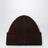 Brown beanie in wool blend