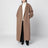 Mara tan double-face wool coat