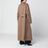 Cappotto Mara color tan in lana double-face