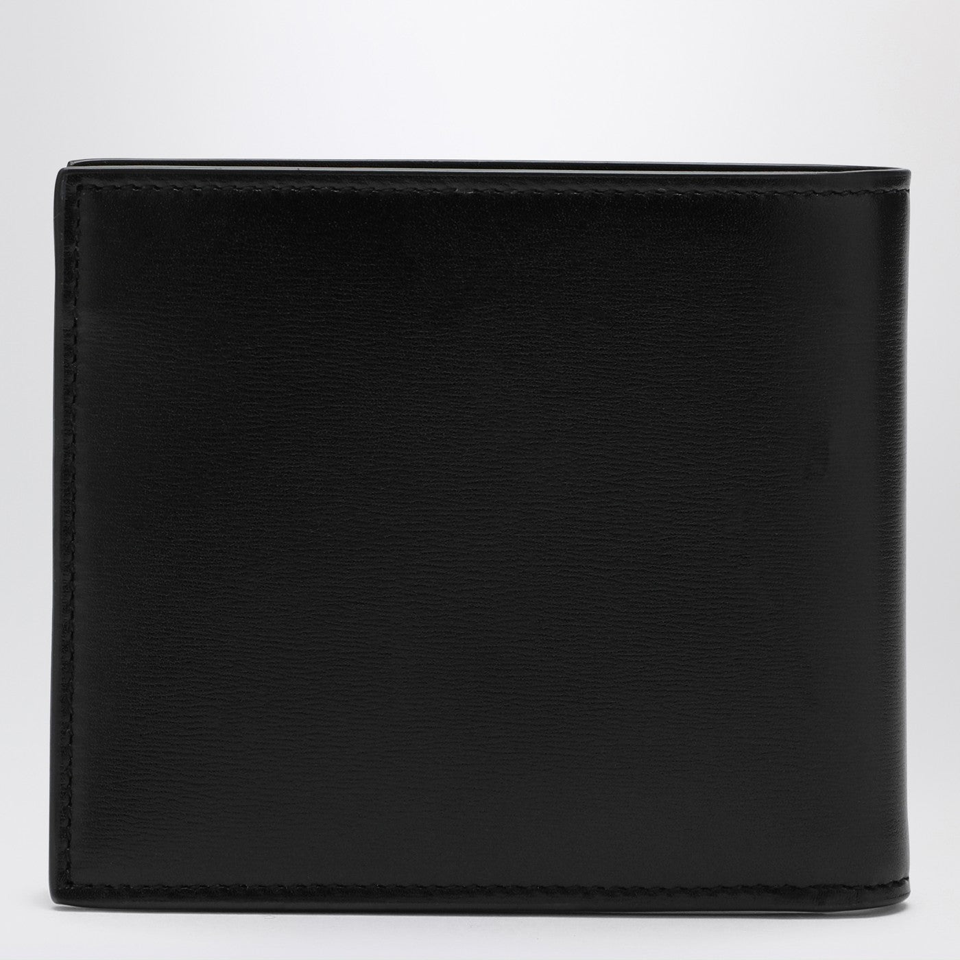 Portafoglio bifold in pelle nera