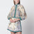 Camicia Indra in cotone e seta color crema