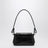 Black Hazel bag in croc-effect patent leather