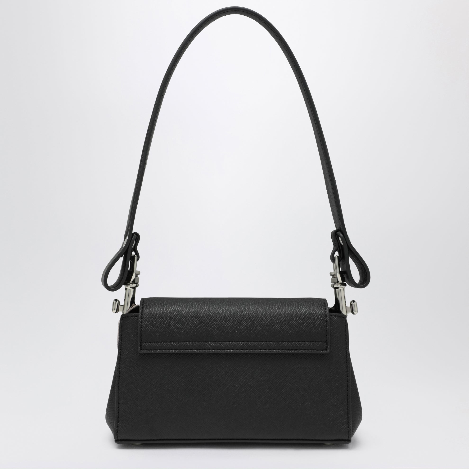 Borsa misura piccola Hazel nera in pelle