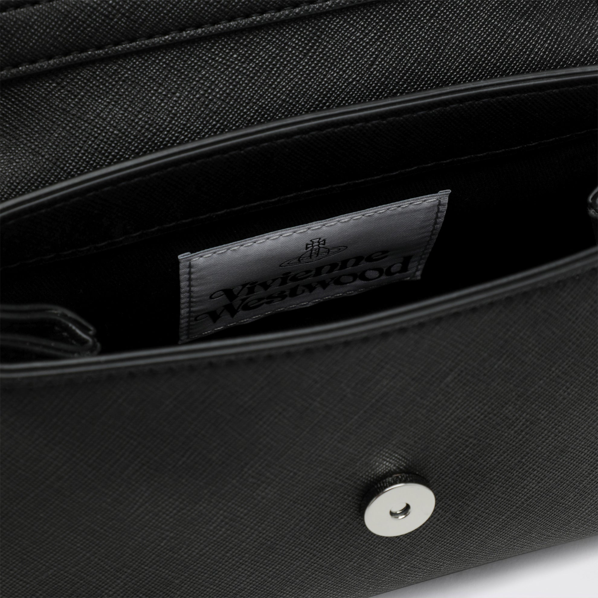 Borsa misura piccola Hazel nera in pelle