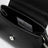 Hazel Small Black Faux Leather Shoulder Bag
