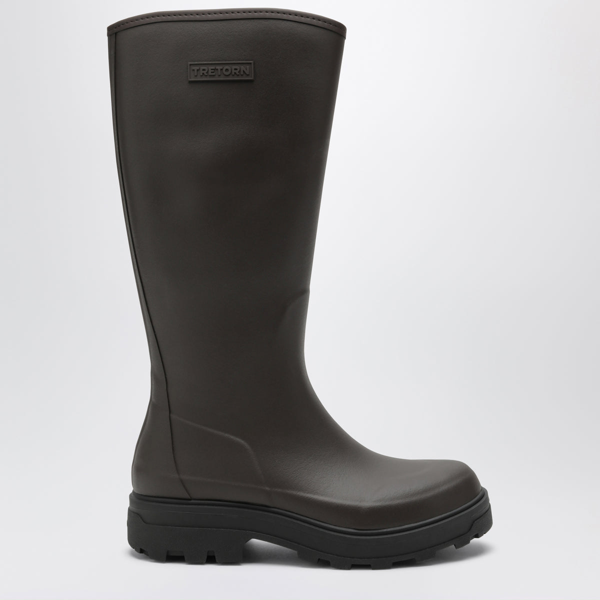 Bottes Halla marron chocolat en caoutchouc