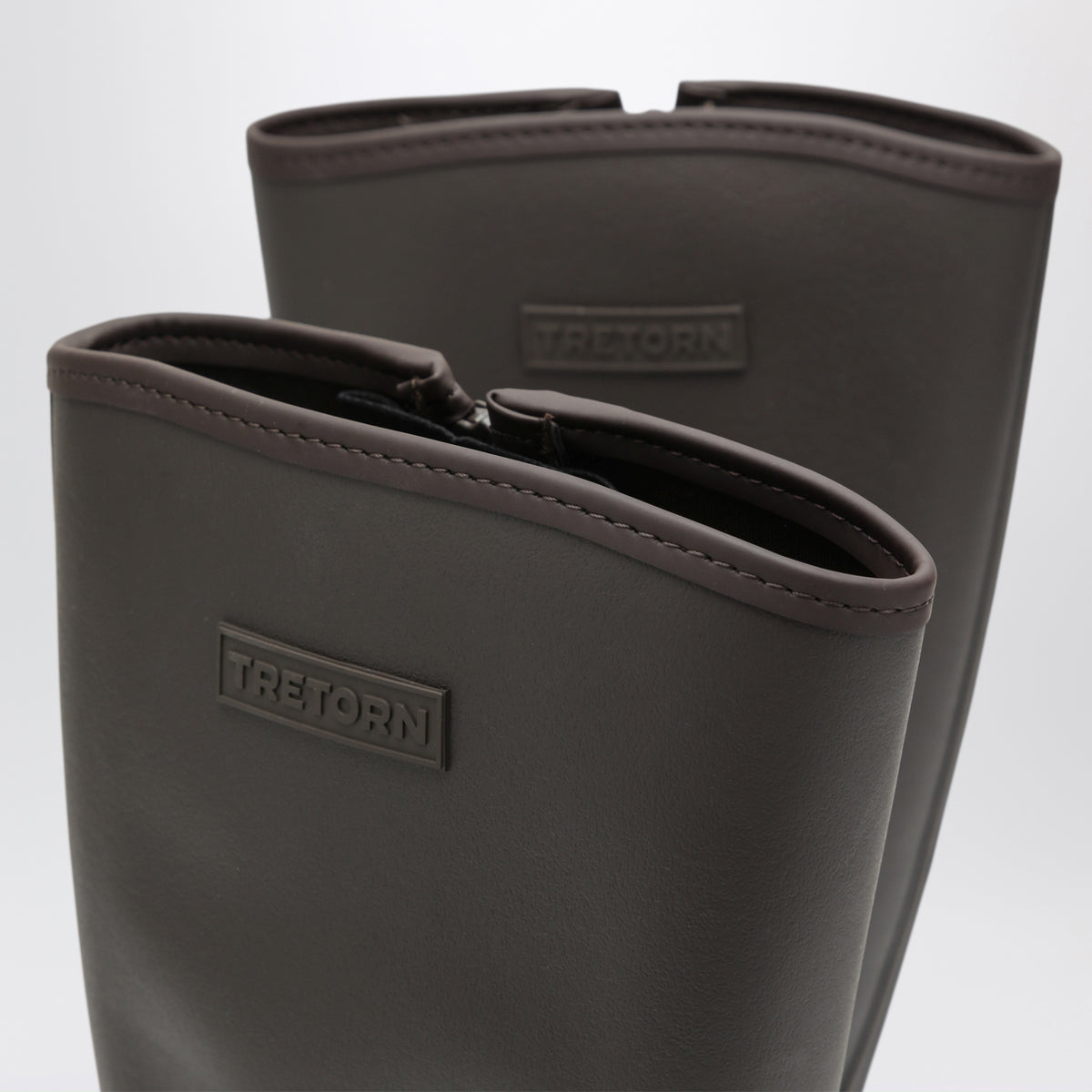 Bottes Halla marron chocolat en caoutchouc