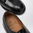 Chaussures Derby noires en cuir