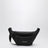 Explorer black nylon belt bag with logo
