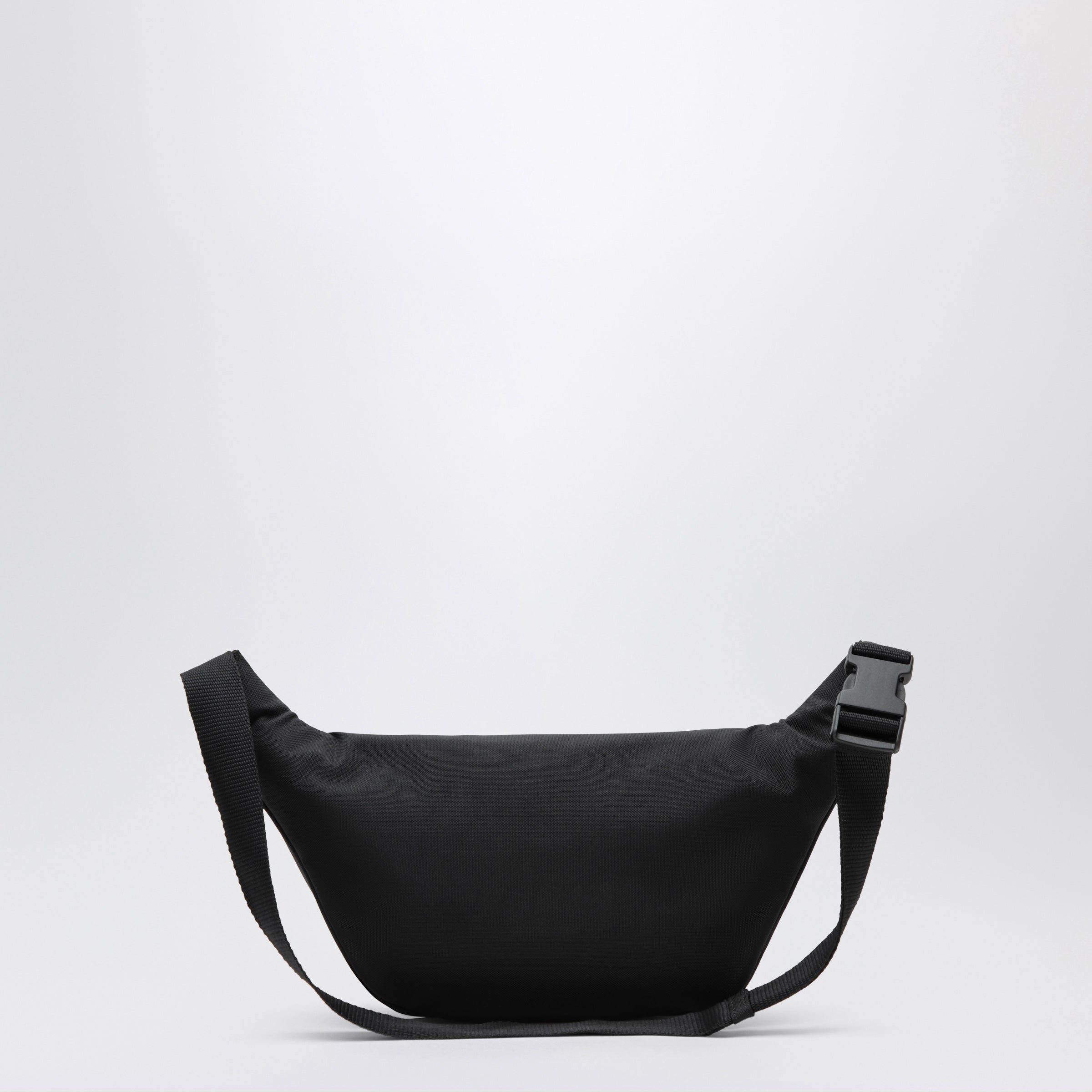 Balenciaga Explorer black nylon belt bag with logo | TheDoubleF