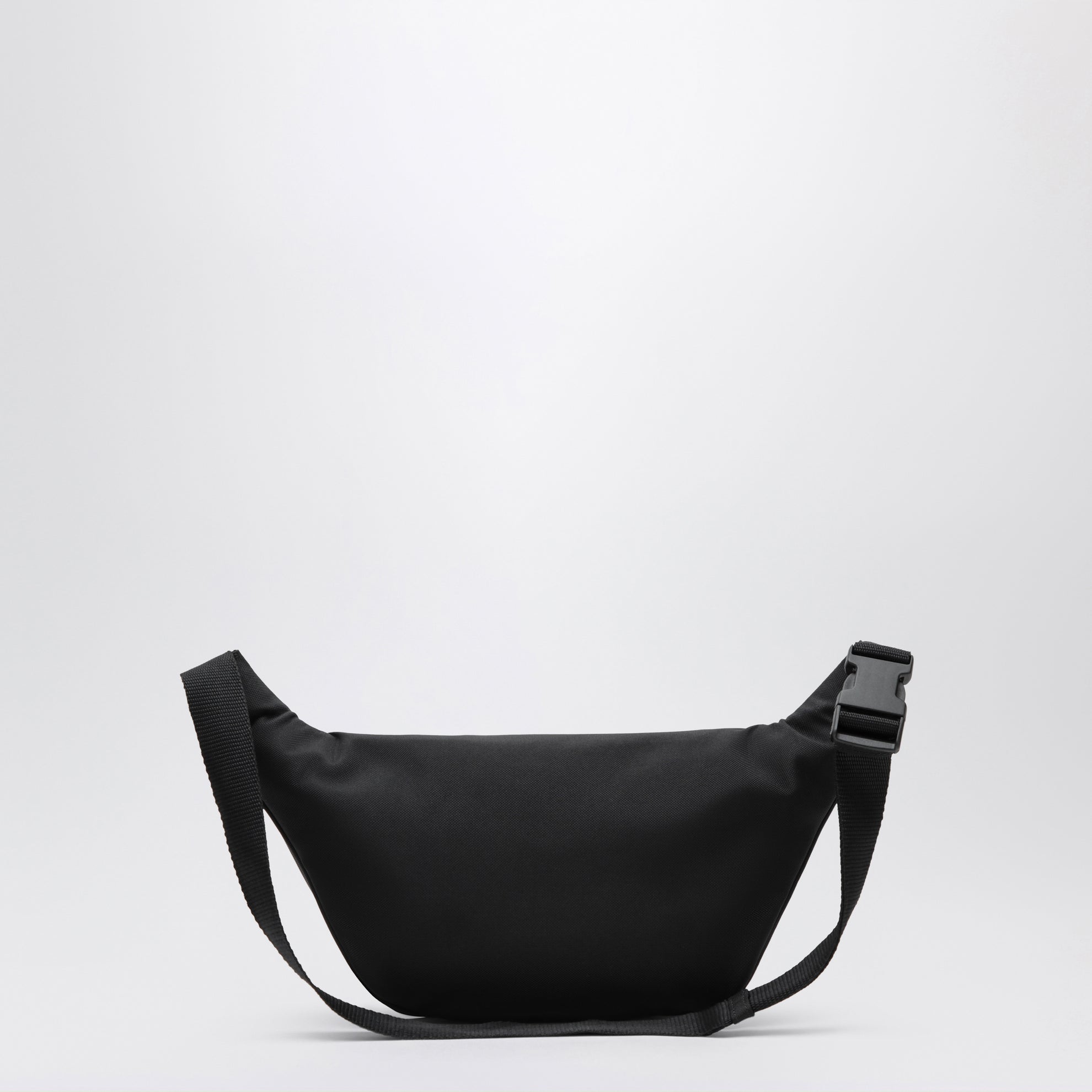 Sac banane Explorer en nylon noir avec logo