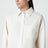 Camicia Finn color crema in crêpe