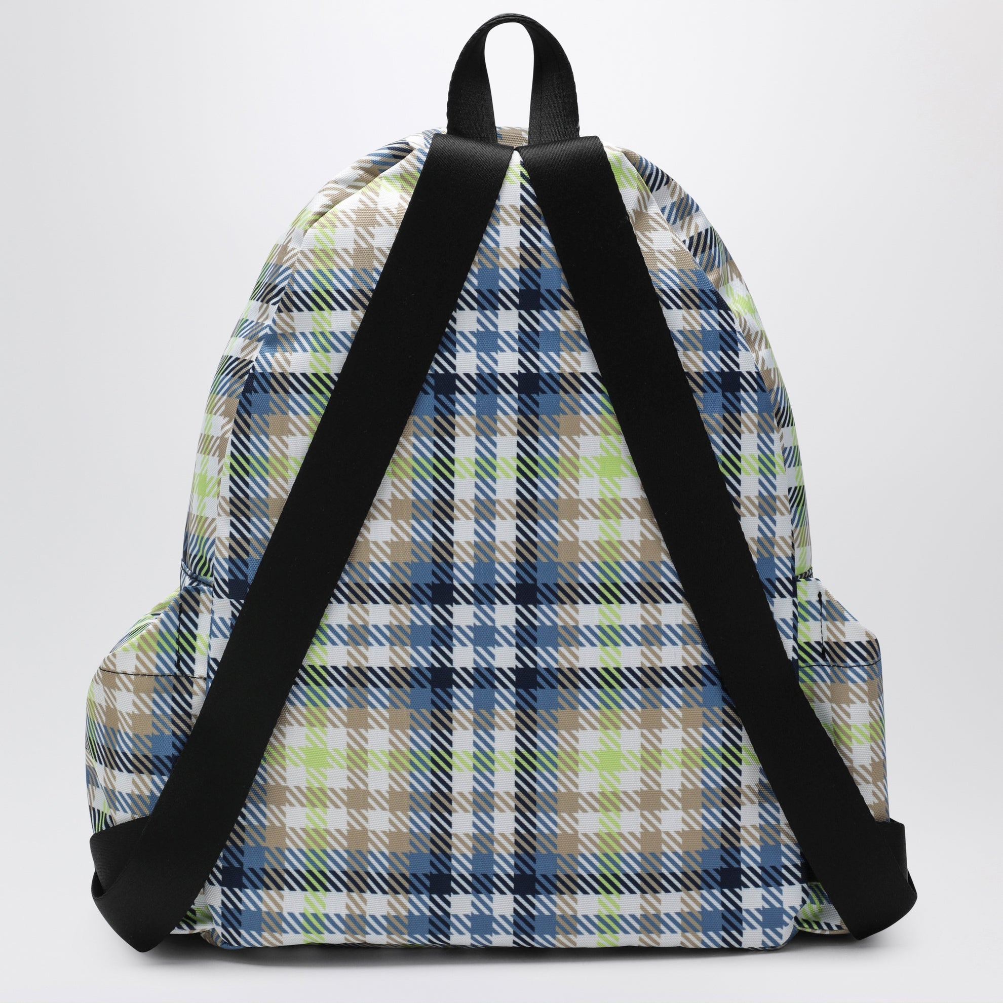 Zaino medio con motivo a quadri George e logo