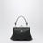 Granny Frame Bag in black grained PU