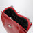 Borsa a tracolla Belle Heart rossa in pelle