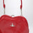 Borsa a tracolla Belle Heart rossa in pelle
