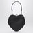 Borsa a tracolla Belle Heart nera in pelle