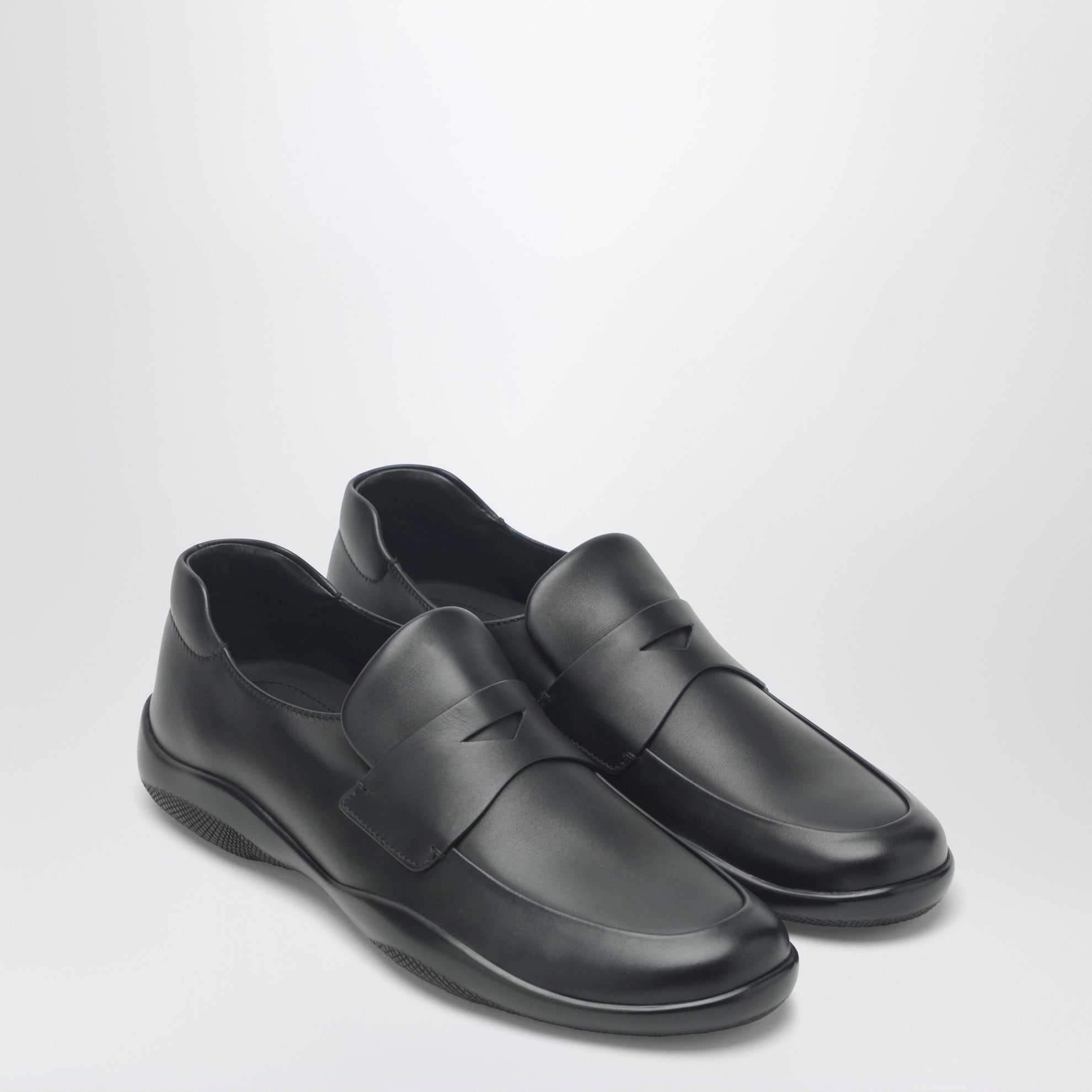 Mocassins Toblach en cuir noir