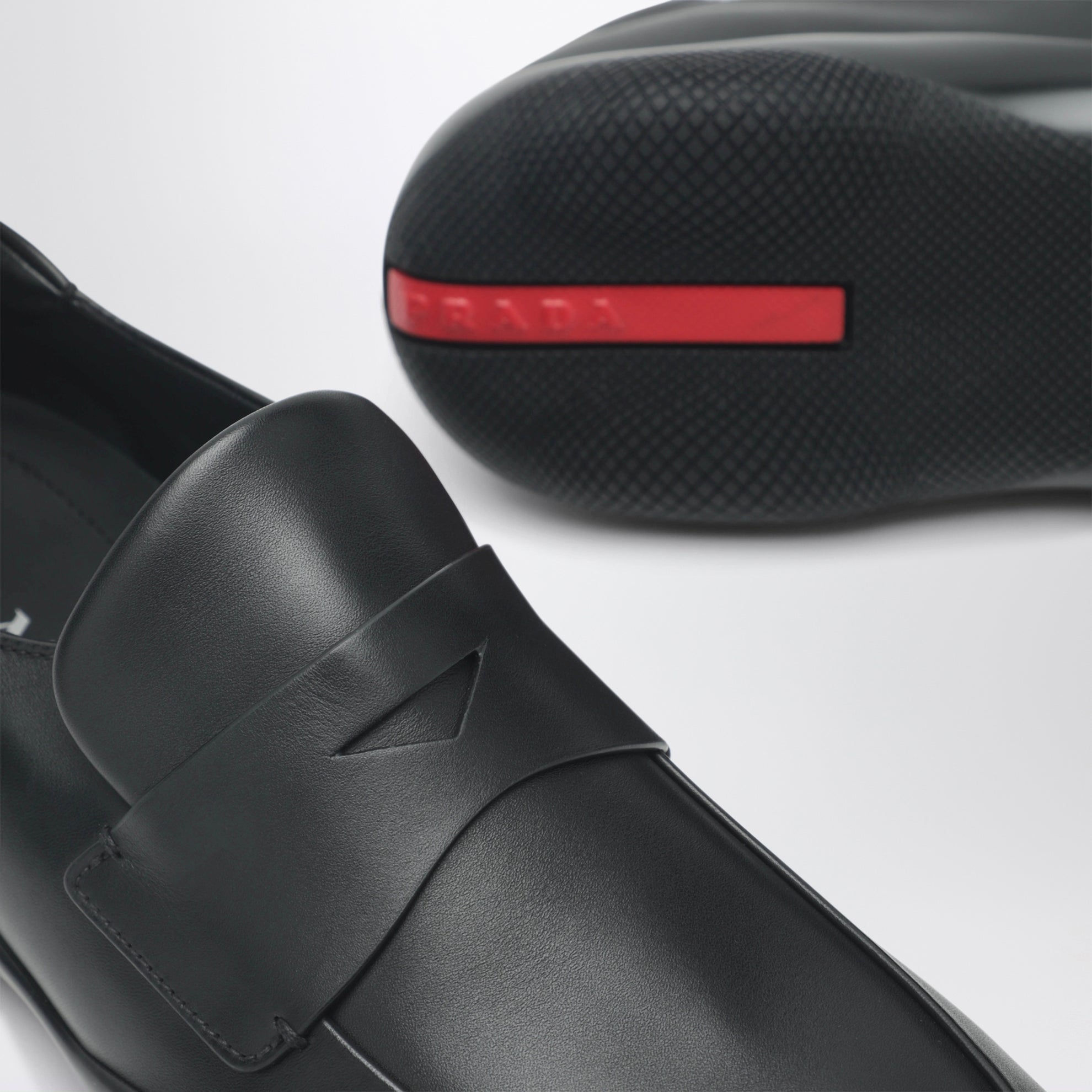 Mocassins Toblach en cuir noir