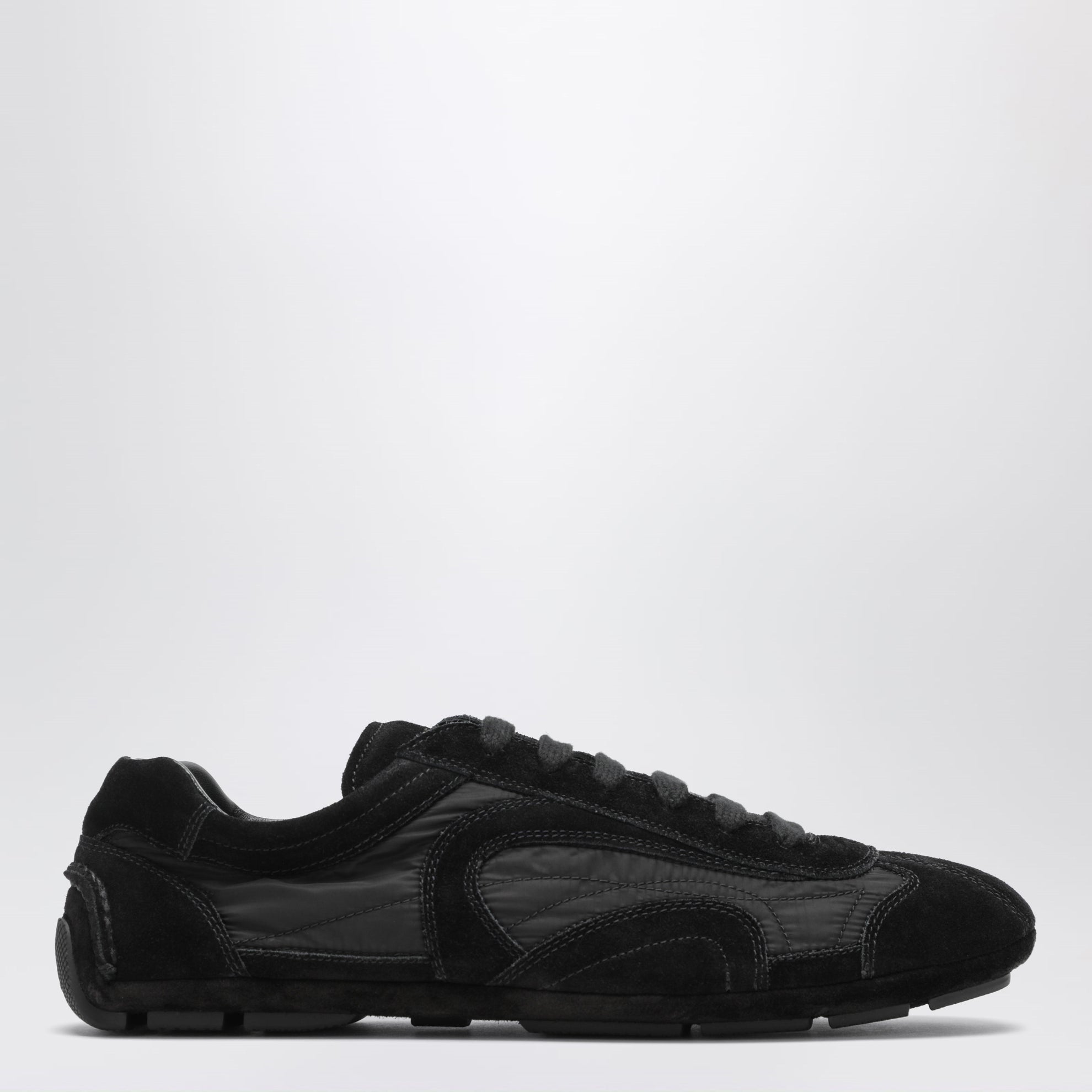 Sneakers Montecarlo in pelle e tessuto tecnico