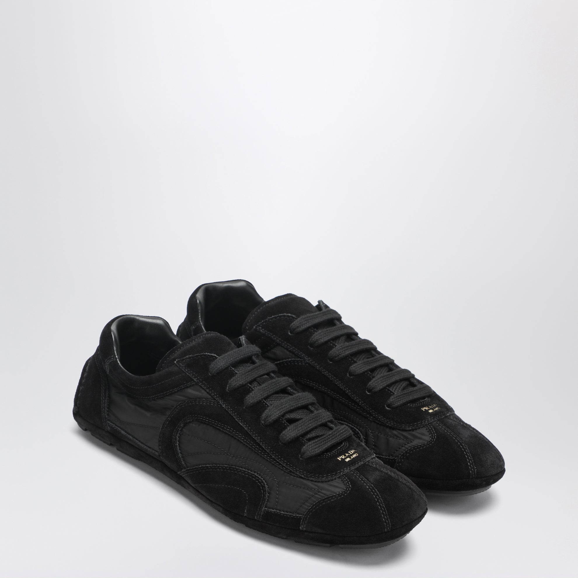 Sneakers Montecarlo in pelle e tessuto tecnico