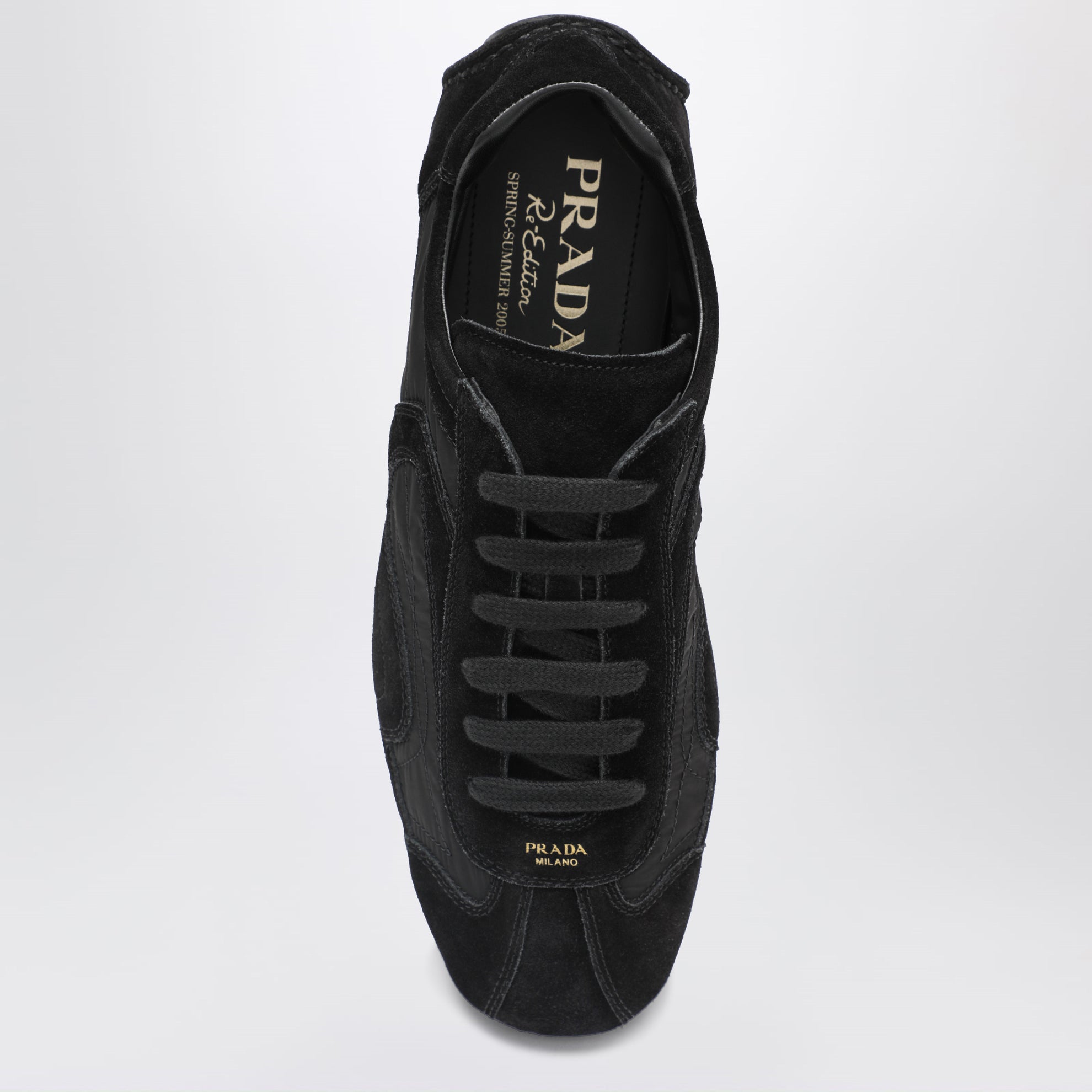 Sneakers Montecarlo in pelle e tessuto tecnico