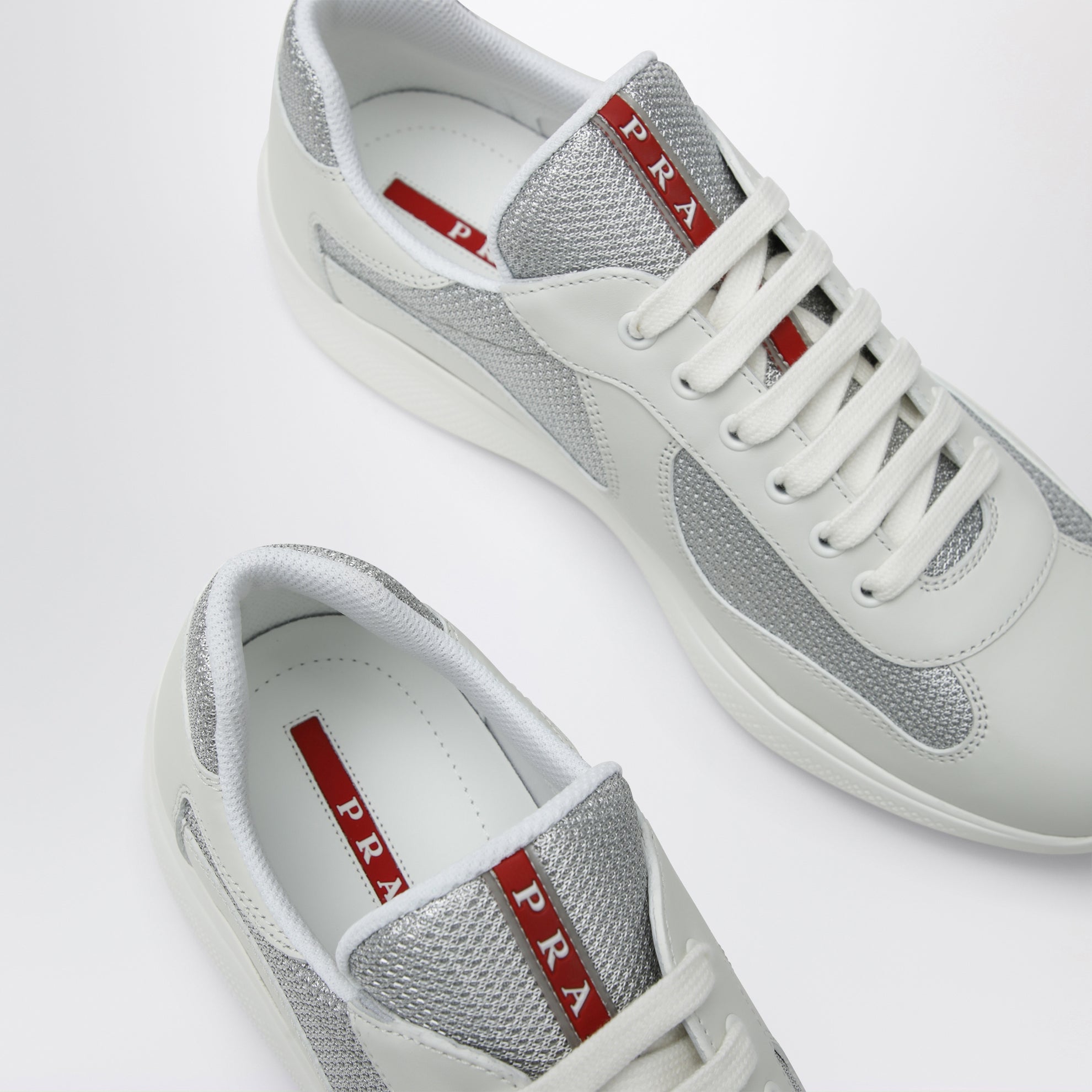 White/silver America's Cup trainers