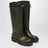 Kickstream High waterproof rain boots in PVC green