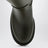 Kickstream High waterproof rain boots in PVC green