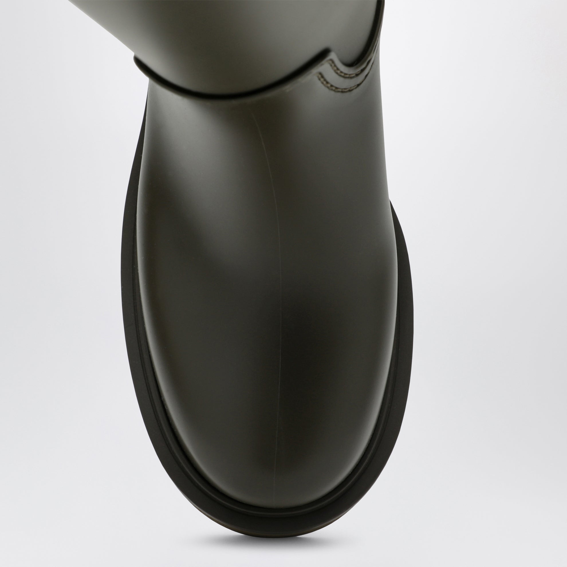 Kickstream High waterproof rain boots in PVC green