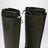Kickstream High waterproof rain boots in PVC green