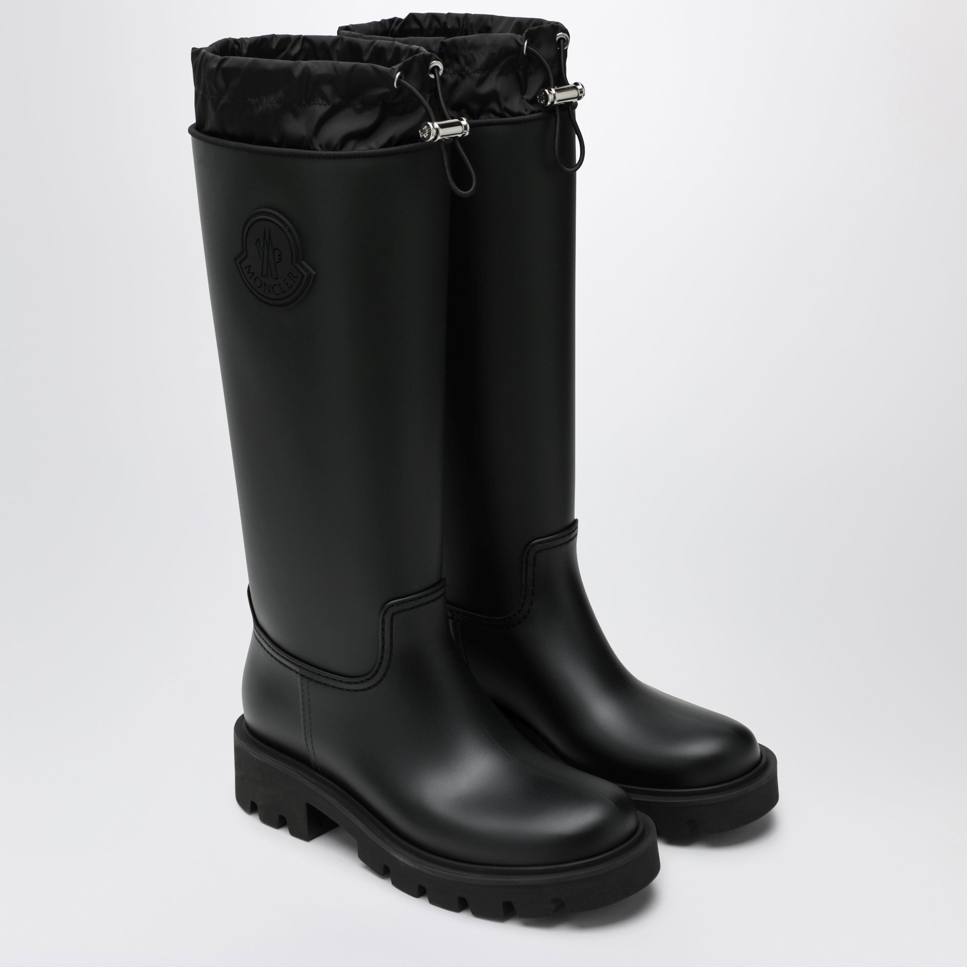 Kickstream High rain boots in PVC black