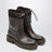 Kickstream rain boots in brown PVC and nylon