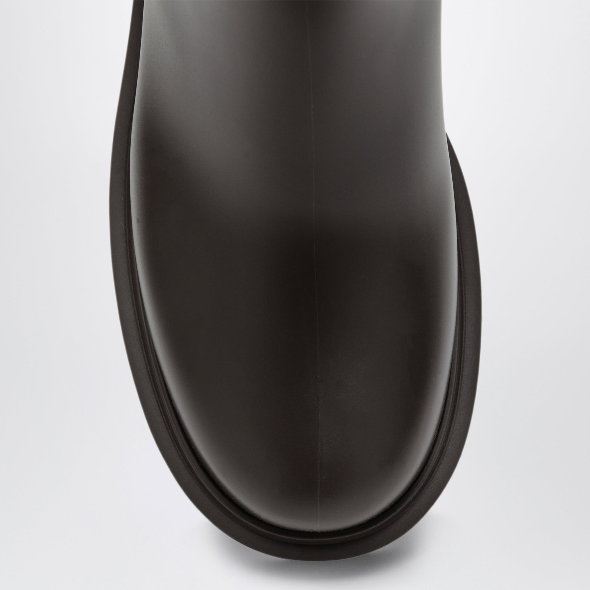Kickstream rain boots in brown PVC and nylon