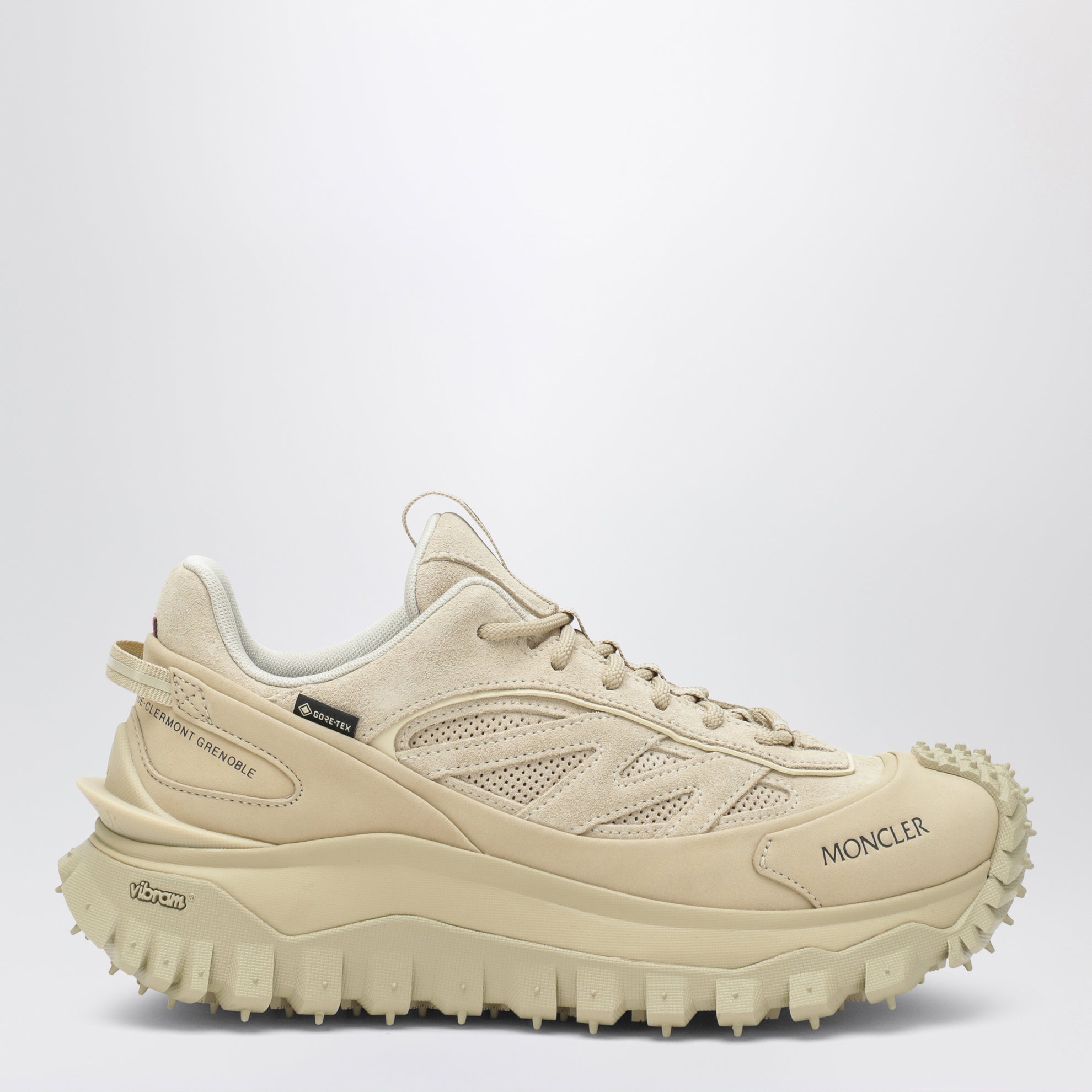 Beige Trailgrip Apex Craft GTX Sneakers aus Leder