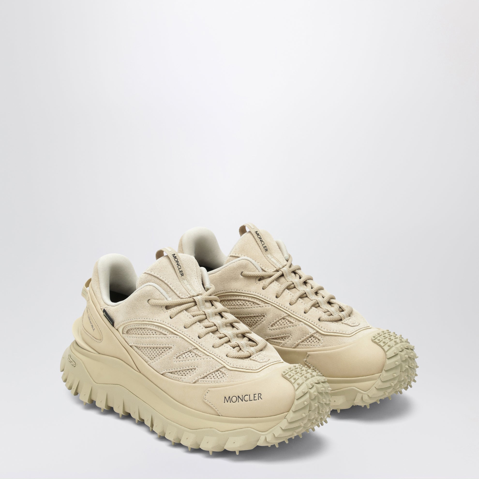 Beige Trailgrip Apex Craft GTX Sneakers aus Leder